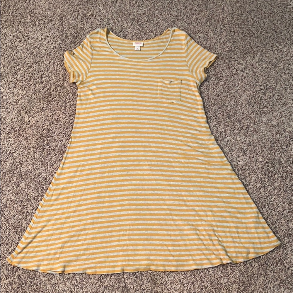 Stripe T-shirt dress